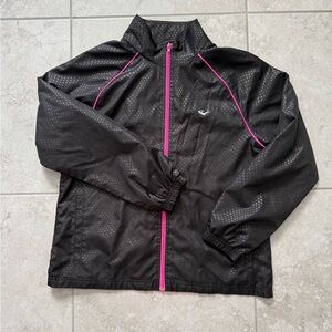 Everlast Black Jacket with Pink Accents